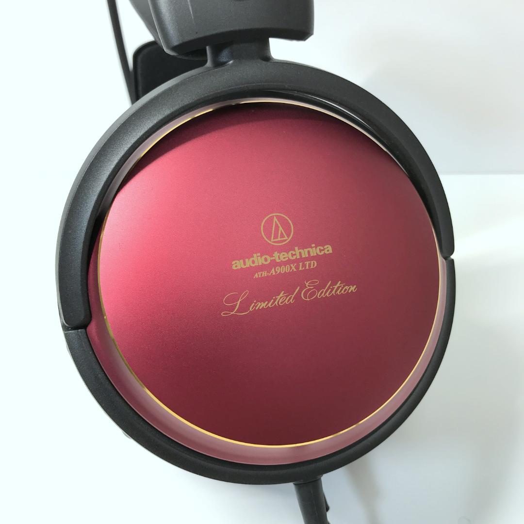 【極美品】オーディオテクニカ ATH-A900XLTD 限定カラー 緋色