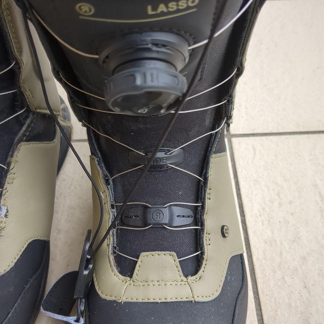 RIDE Lasso スノーボードブーツ ダブルボア 26.0　熱成形　未