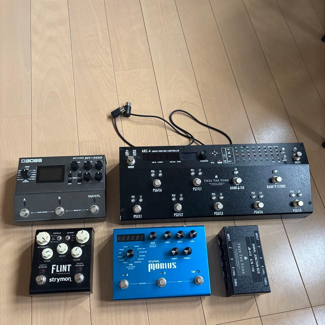 ギター BOSSRV500StrymonMobiusFTTJB-4TTArc4 etc
