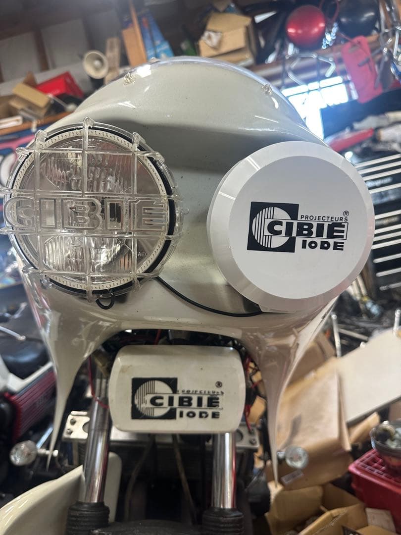希少/カバー付当時物CIBIEフォグランプIODE35 シビエドライビングランプ