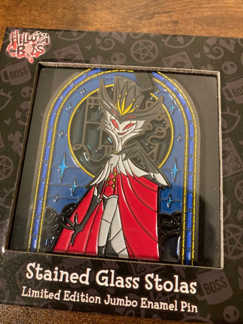 「Helluva Boss」【公式】へルヴァボス 特大ピンバッジ　ストラス