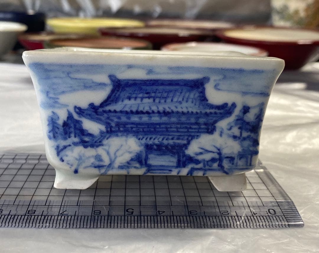 雄山　盆栽鉢　小品盆栽　ミニ盆栽　骨董品　レトロ