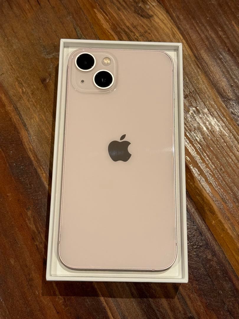 【美品】iPhone 13 ピンク 128GB SIMフリー 本体