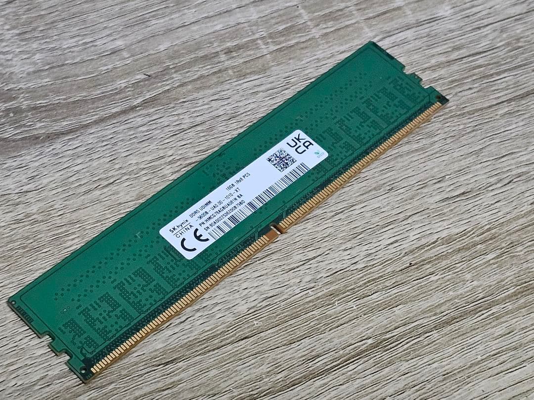 sk hynix DDR5 16GB メモリー 5600