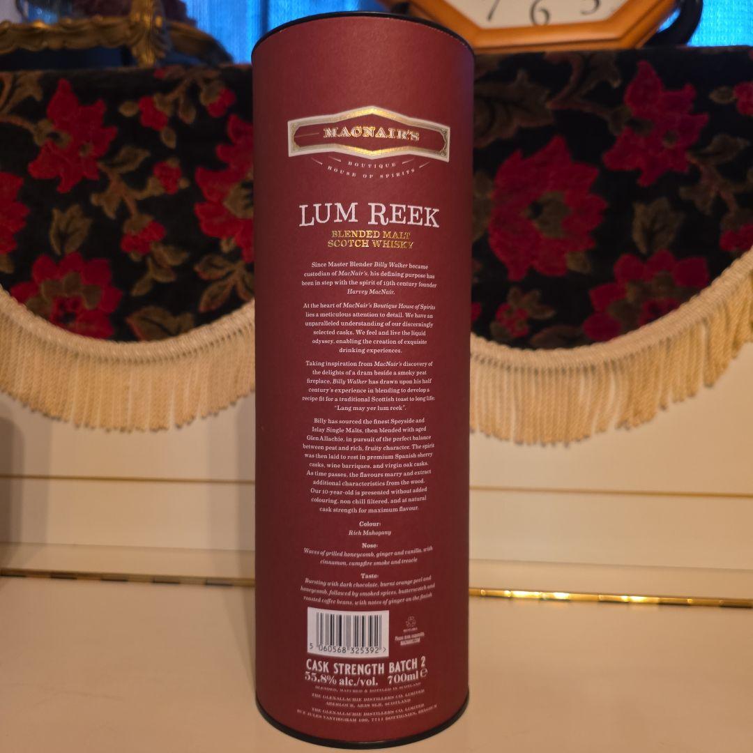 [新発売]<600本限定>マクネア－ズ LUMREEKピ－テッド10年CS 2