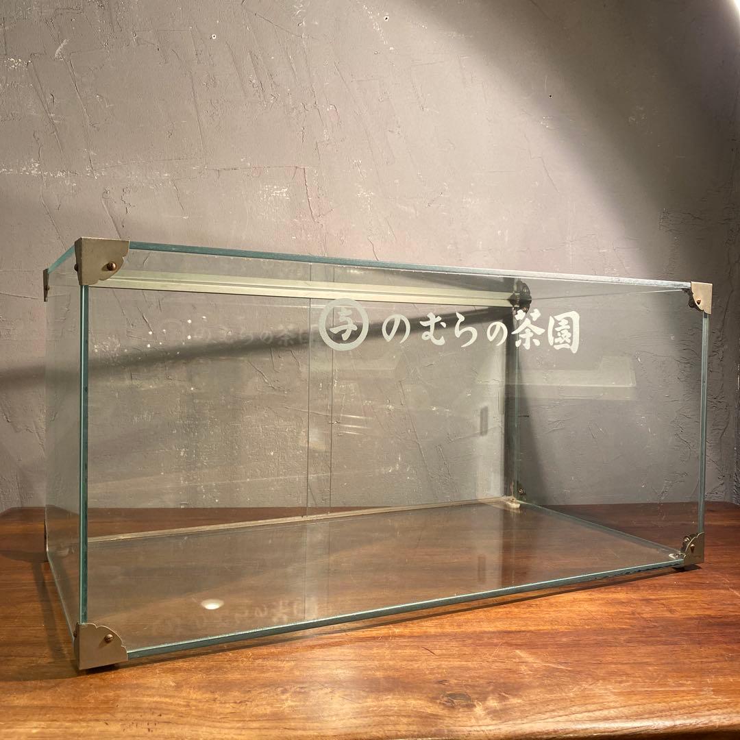 昭和レトロ 茶屋 陳列什器 ガラスショーケース 扉付き 美品 ヴィンテージ