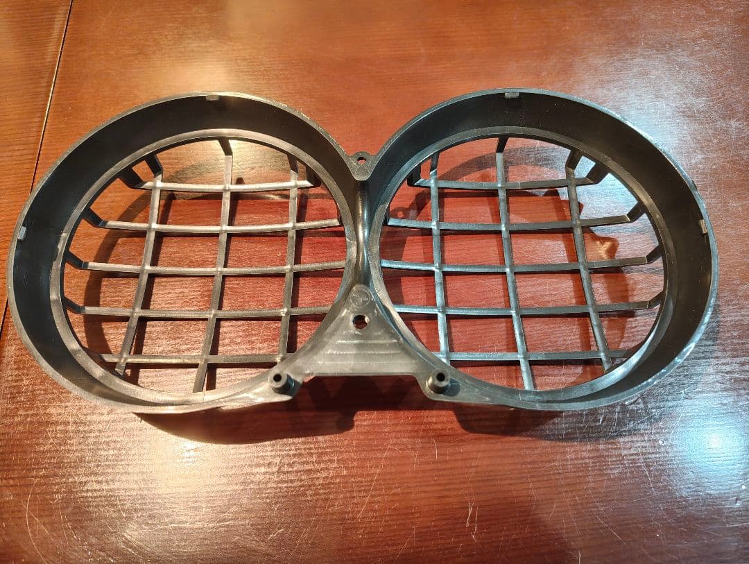 PS250 ヘッドライトガード・東京パーツ・デカ目USズーマー