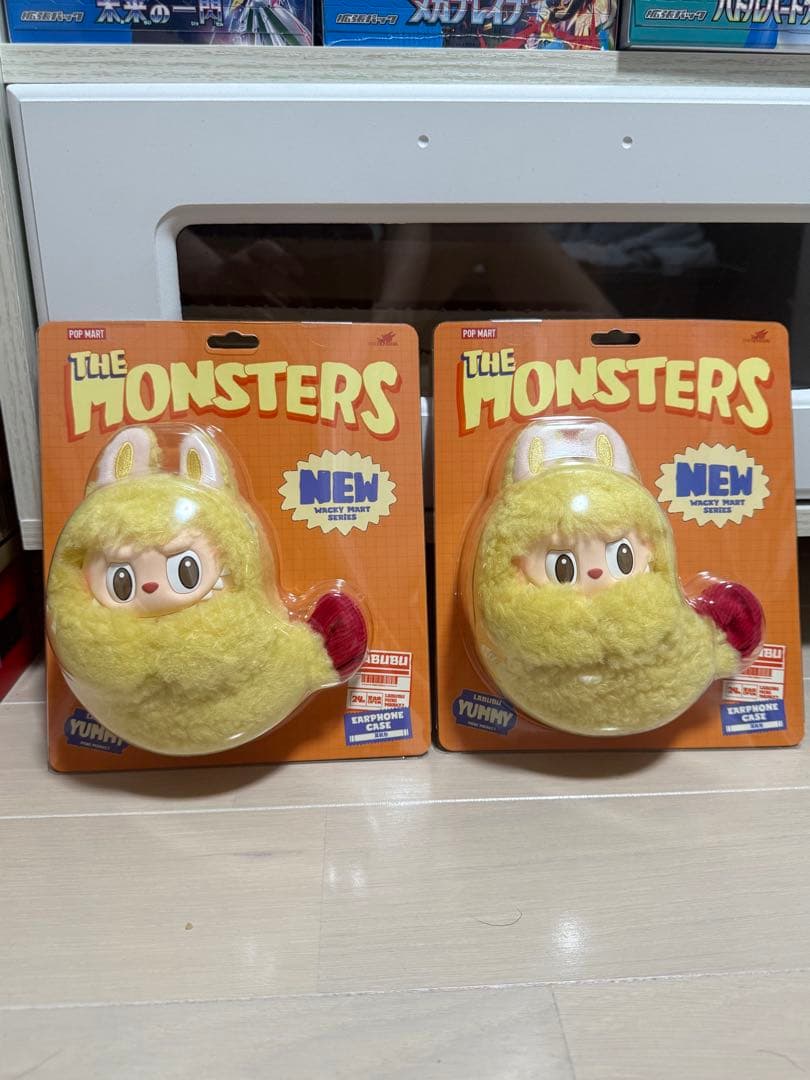 THE MONSTERS Wacky Mart イヤホンケース エビフライ2個