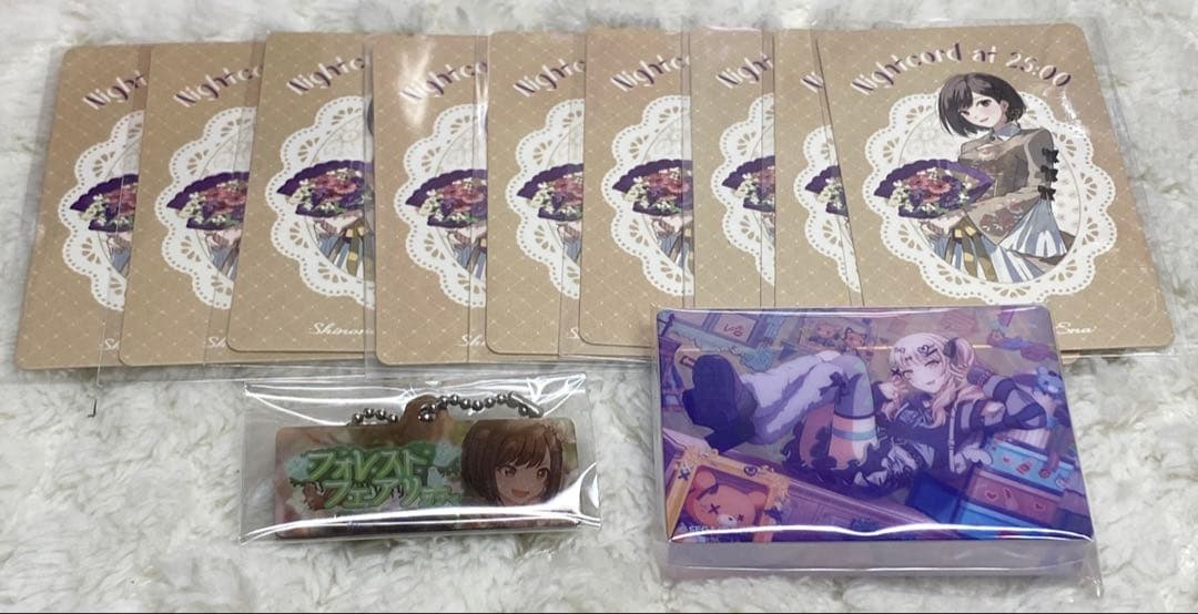プロセカ 缶バッジ エピカ 箔押し ノーブルアート 特典 色紙