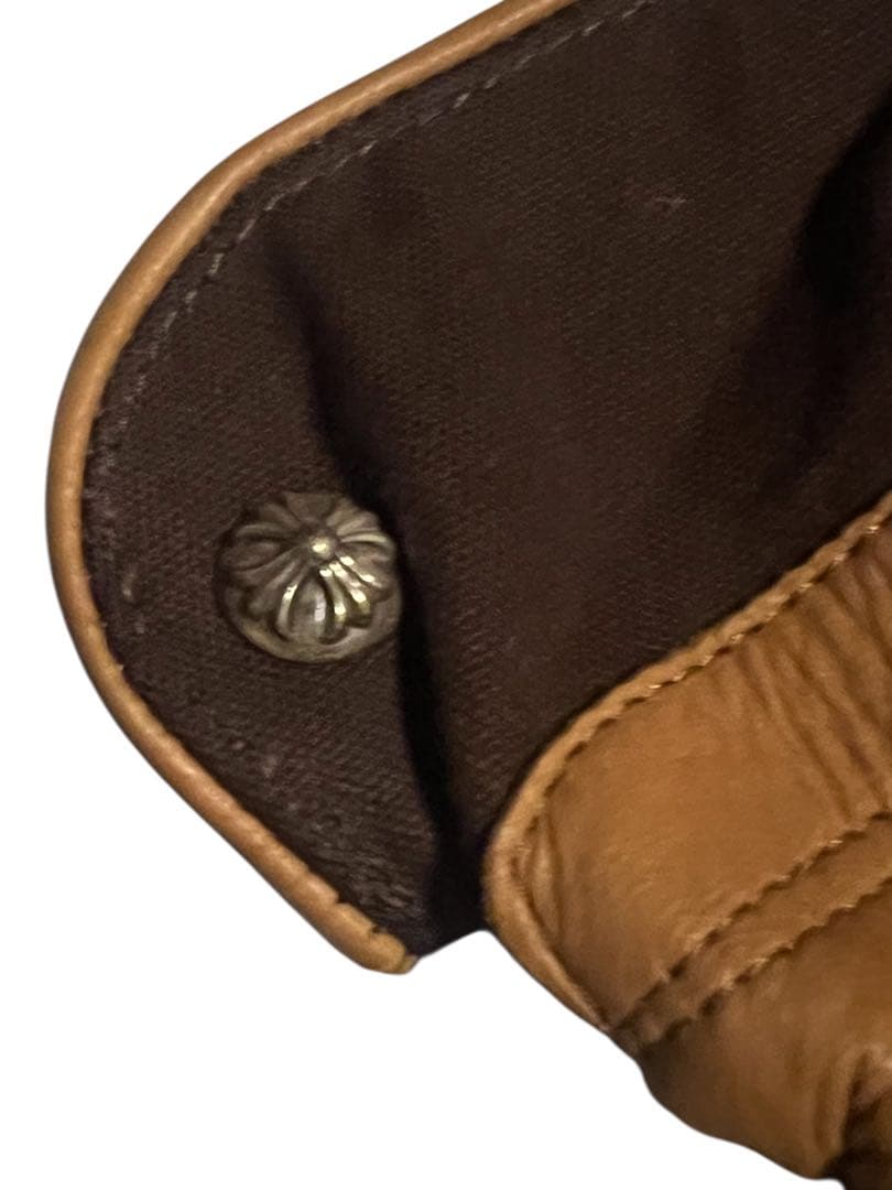 新品　CHROME HEARTS クロムハーツ レザーグローブ サイズL