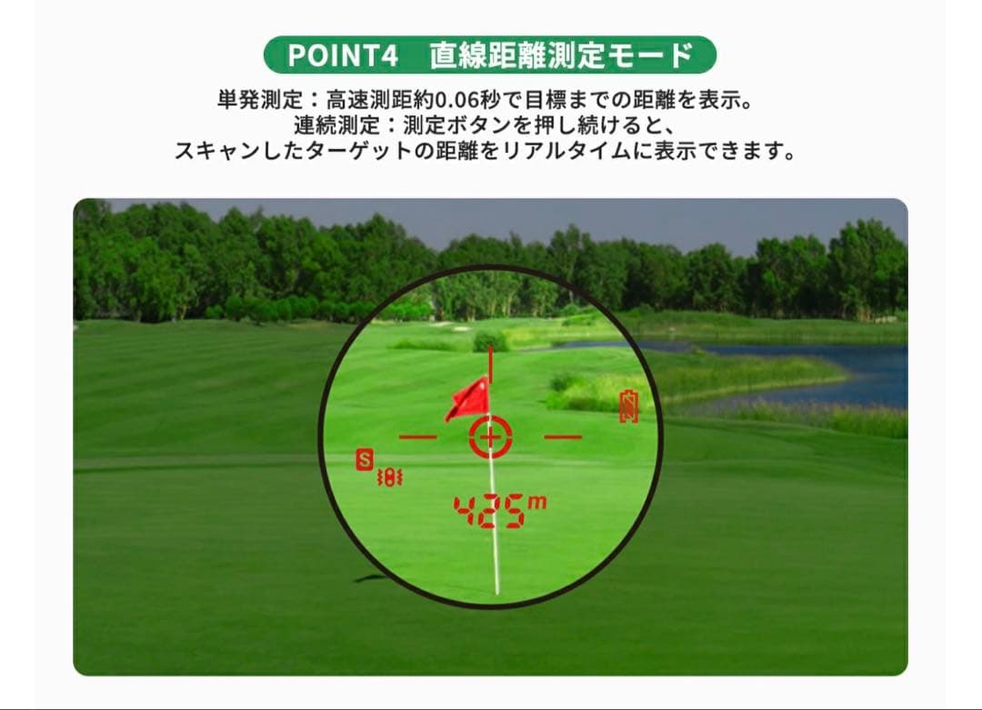 EENOUR U1000PRO ＋ゴルフ用レーザー距離計