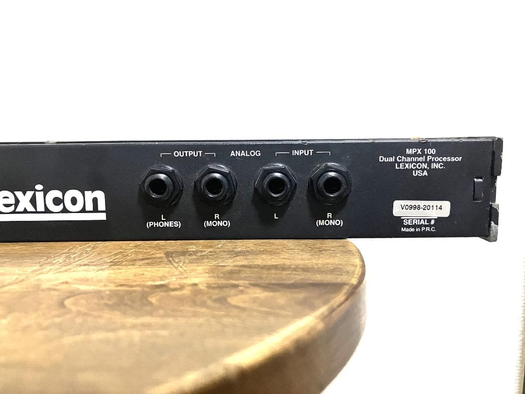 Lexicon MPX 100 レキシコン デュアル チャンネル エフェクター