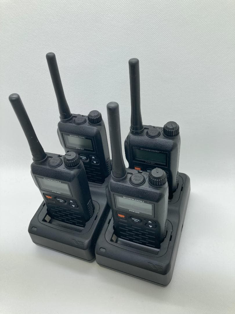 特定小電力トランシーバー STANDARD FTH-107 4台セット