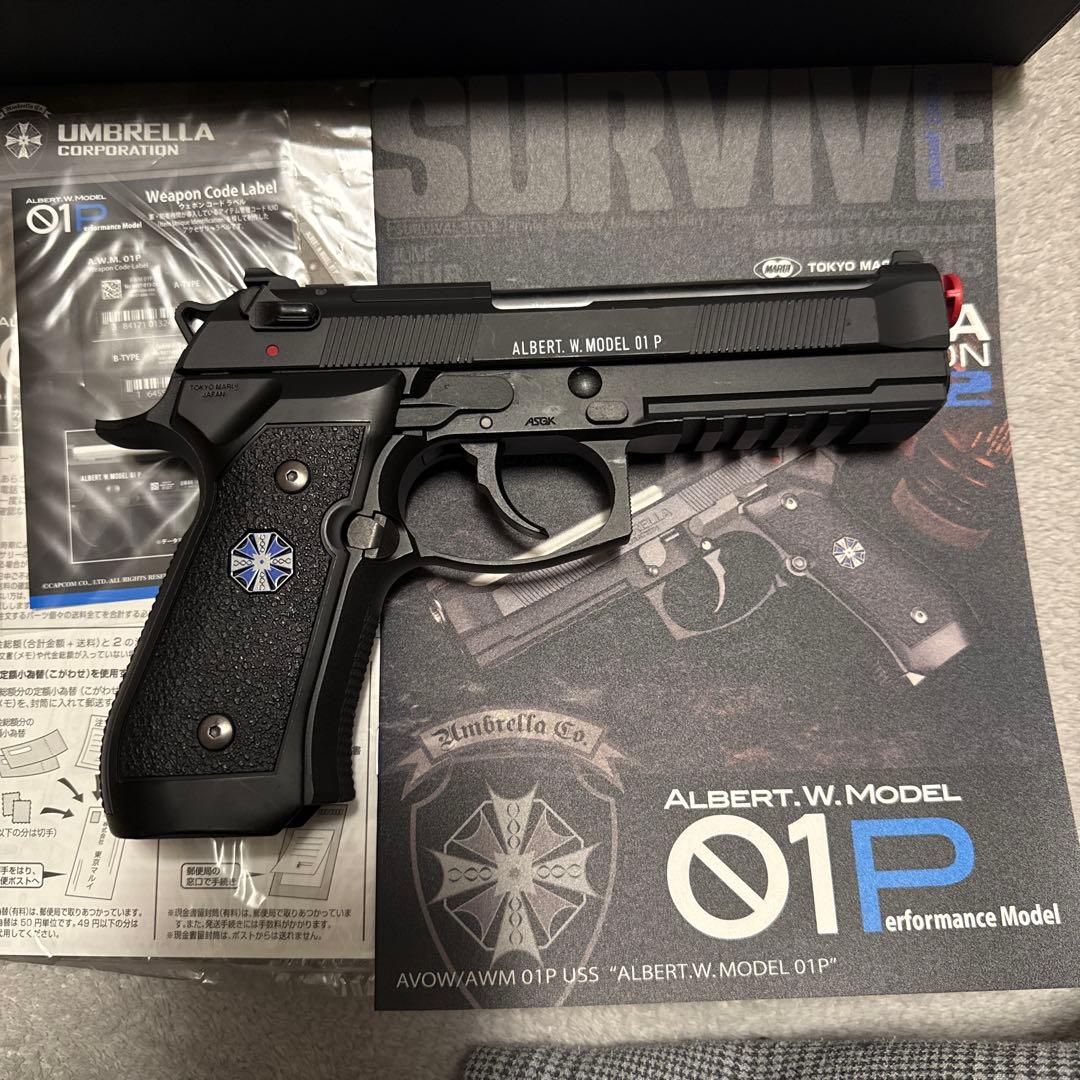 東京マルイ　サムライエッジ　アルバートウェスカーモデル　01P バイオハザード