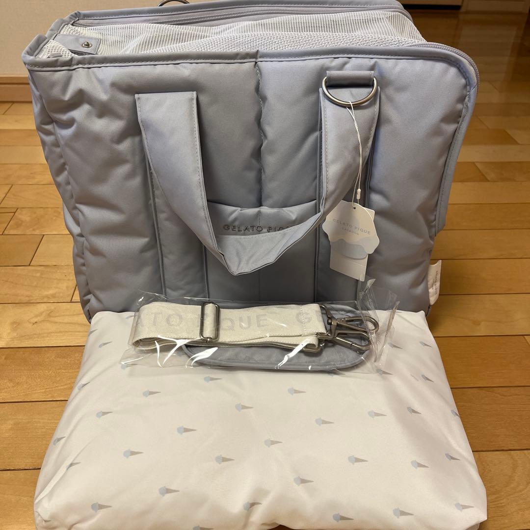 ジェラートピケ　ミニサイズキャリーバッグ