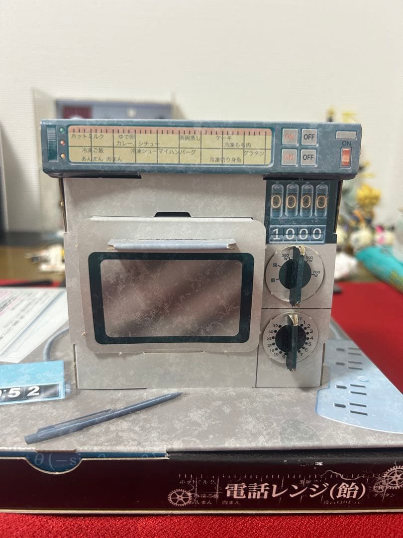 電話レンジ(仮)　シュタインズ・ゲート　STEINS;GATE　ペーパークラフト