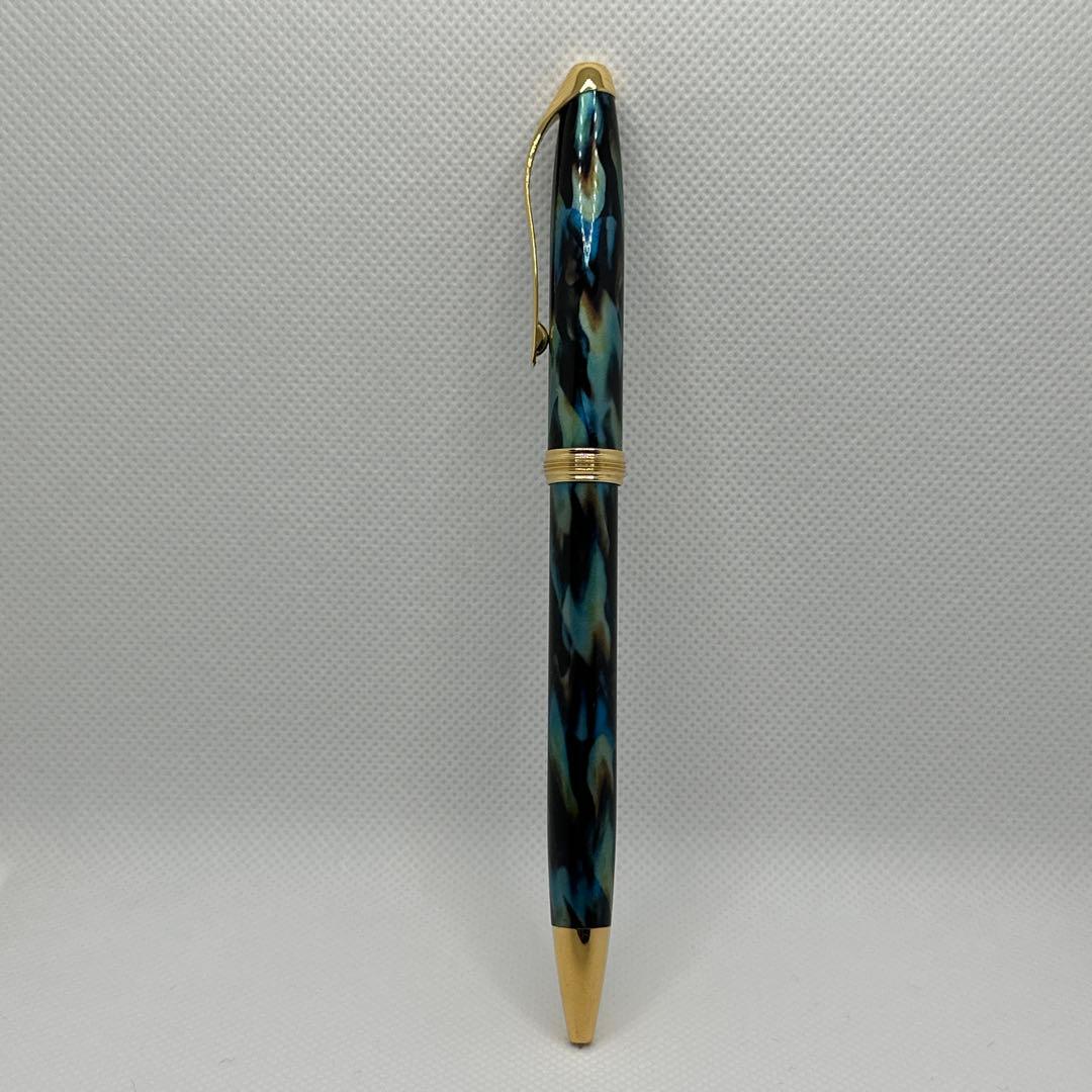 cross ピナクル ピーコックブルー ボールペン