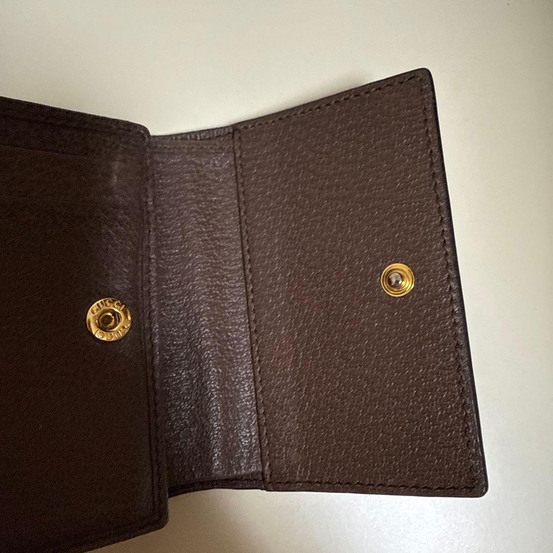 Gucci GGモノグラム 三つ折り財布