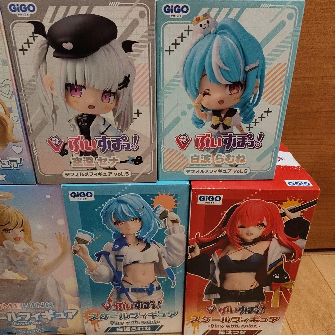 GIGO デフォルメフィギュア 8体セット