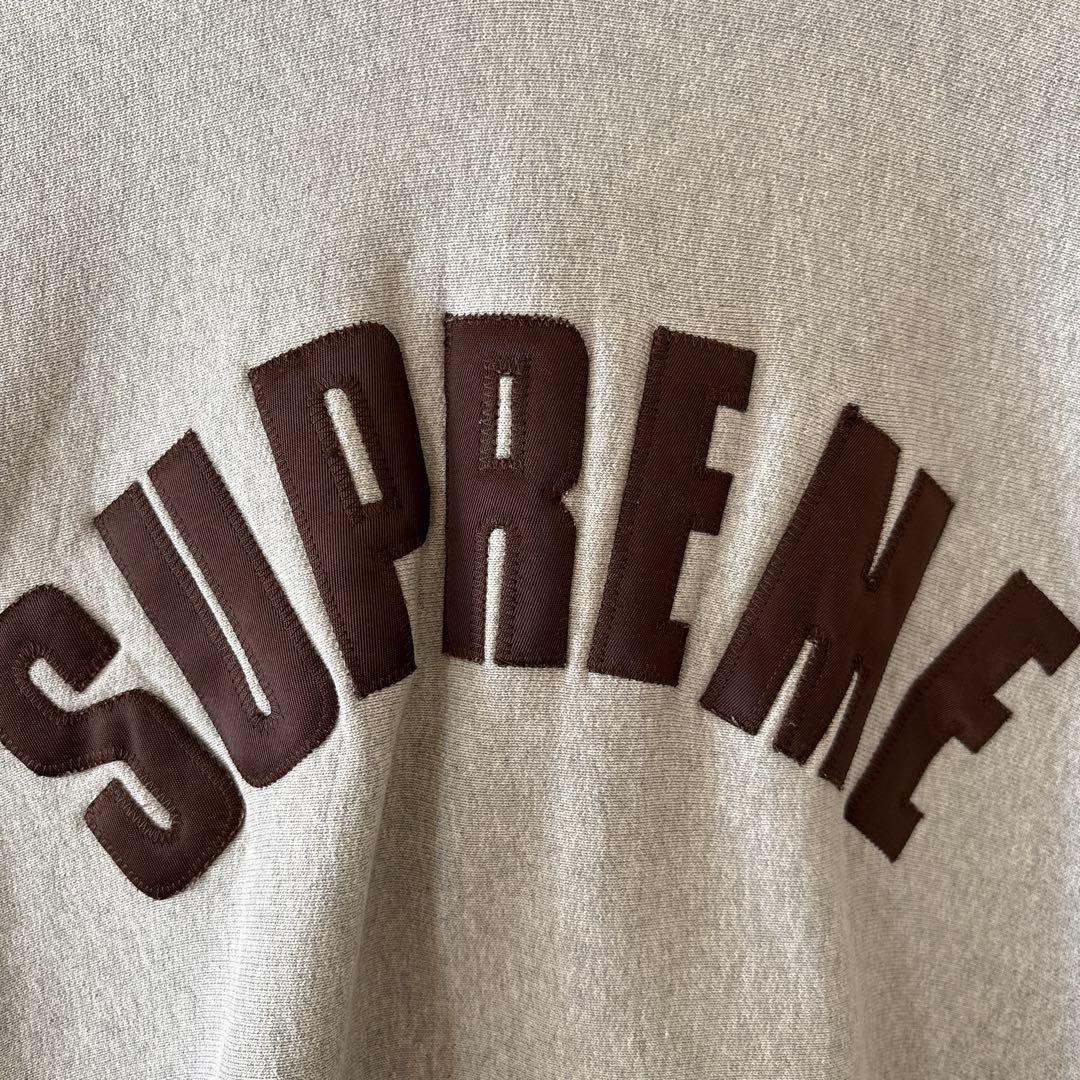 や*ん様 SUPREME グレー フード付きパーカー