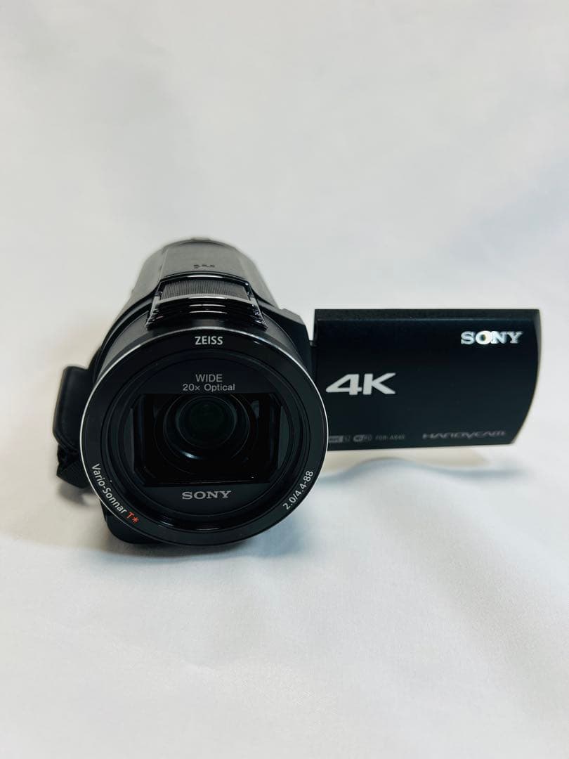 SONY ソニー 4Kハンディカム AX45 黒 管理：#CAM001