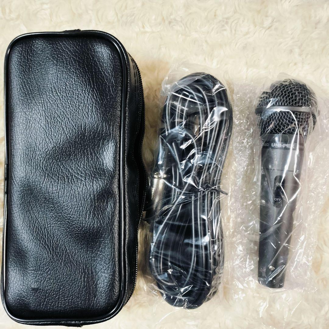 新品 ユニペックス 有線マイク ダイナミックマイクロホン MD-56 キャノン