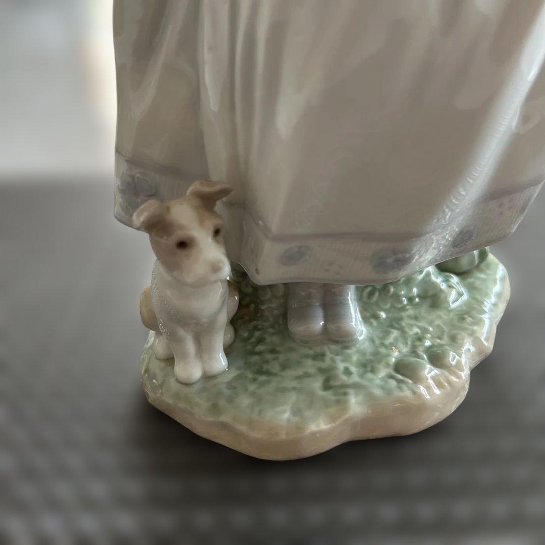 【LLADRO①】お手紙まだかなWAITING FOR YOUR LETTER