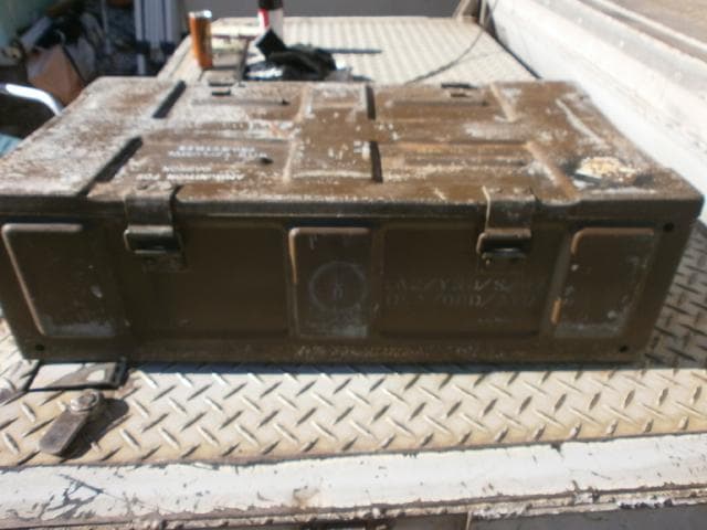 米軍　81ｍｍ　迫撃砲用　弾薬箱 　アンモボックス