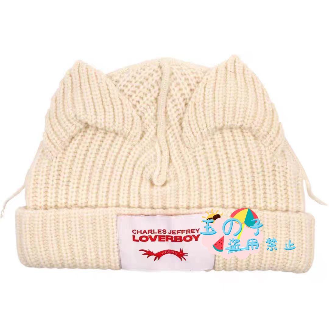 男女兼用CHARLES JEFFREY LOVERBOY 猫耳ニットビーニー3