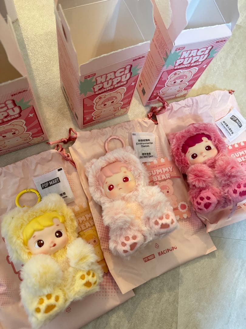 HACIPUPU Gummy Bear Peach ハチププ　グミベア