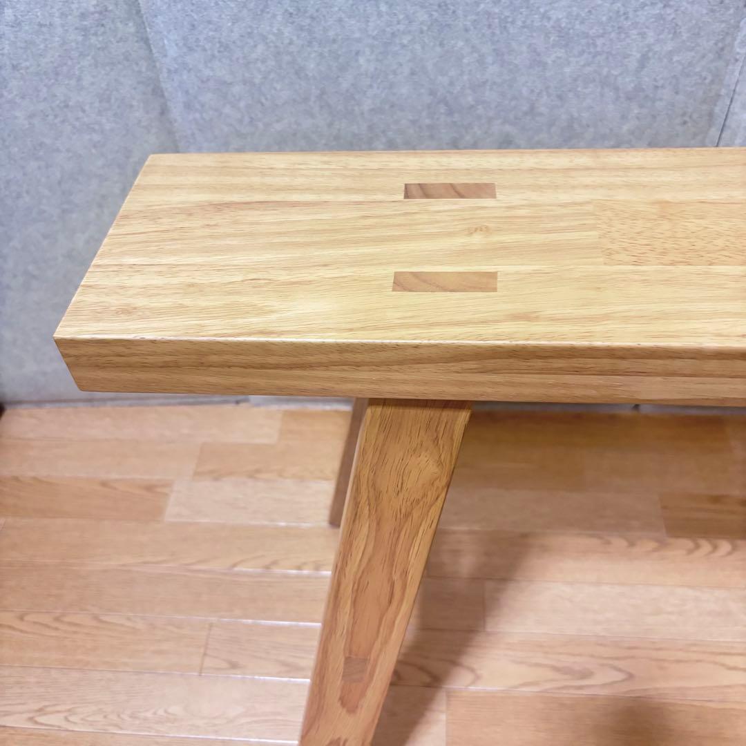 ■【綺麗】 スツール 無印 木製ベンチ 大 MUJI