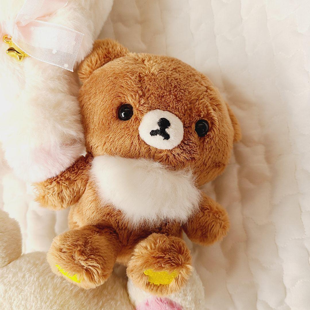 コリラックマ　パジャマパーティー　ぬいぐるみ　キーホルダー　リラックマ