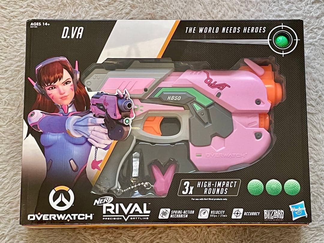 【新品未使用】 NERF OVERWATCH オーバーウォッチ ナーフ D.VA
