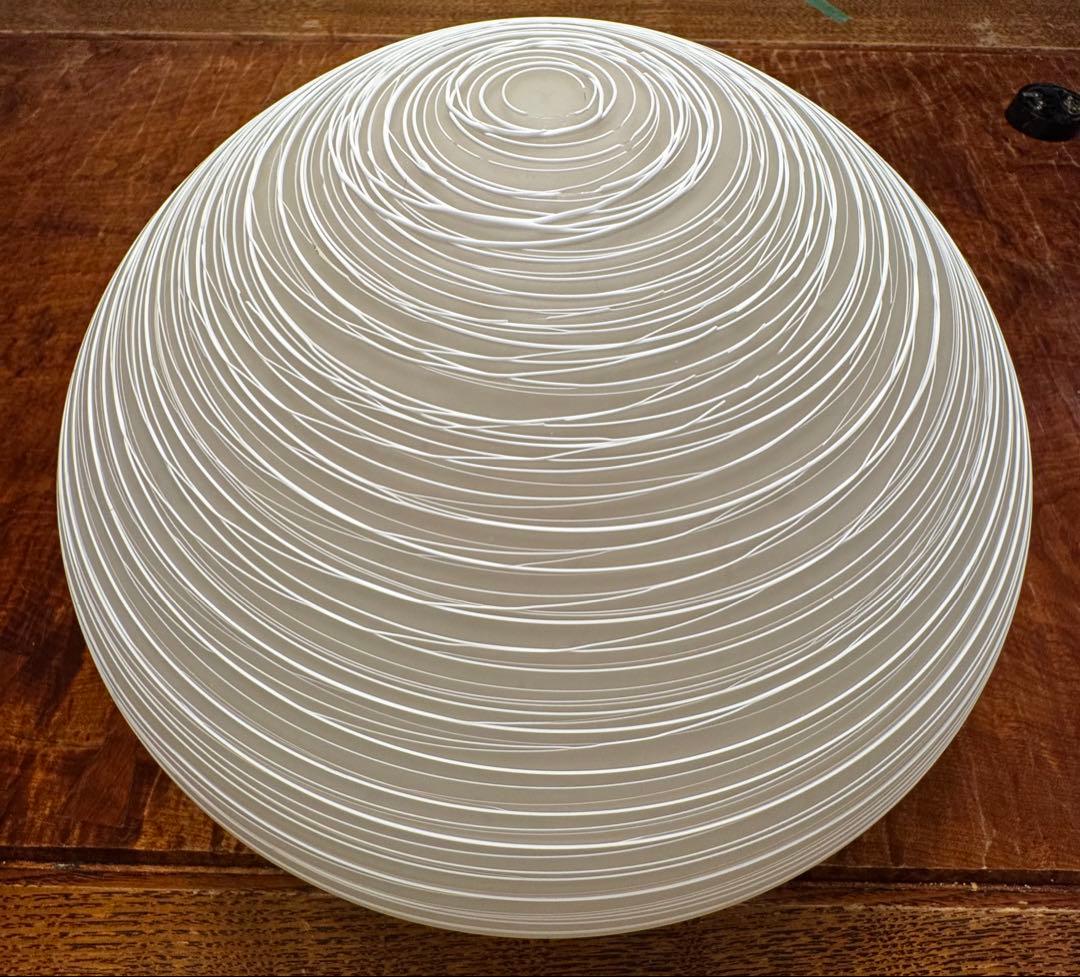 希少★昭和★レトロ★中古★糸巻きがらす★山田照明★ペンダントライト★ランプ