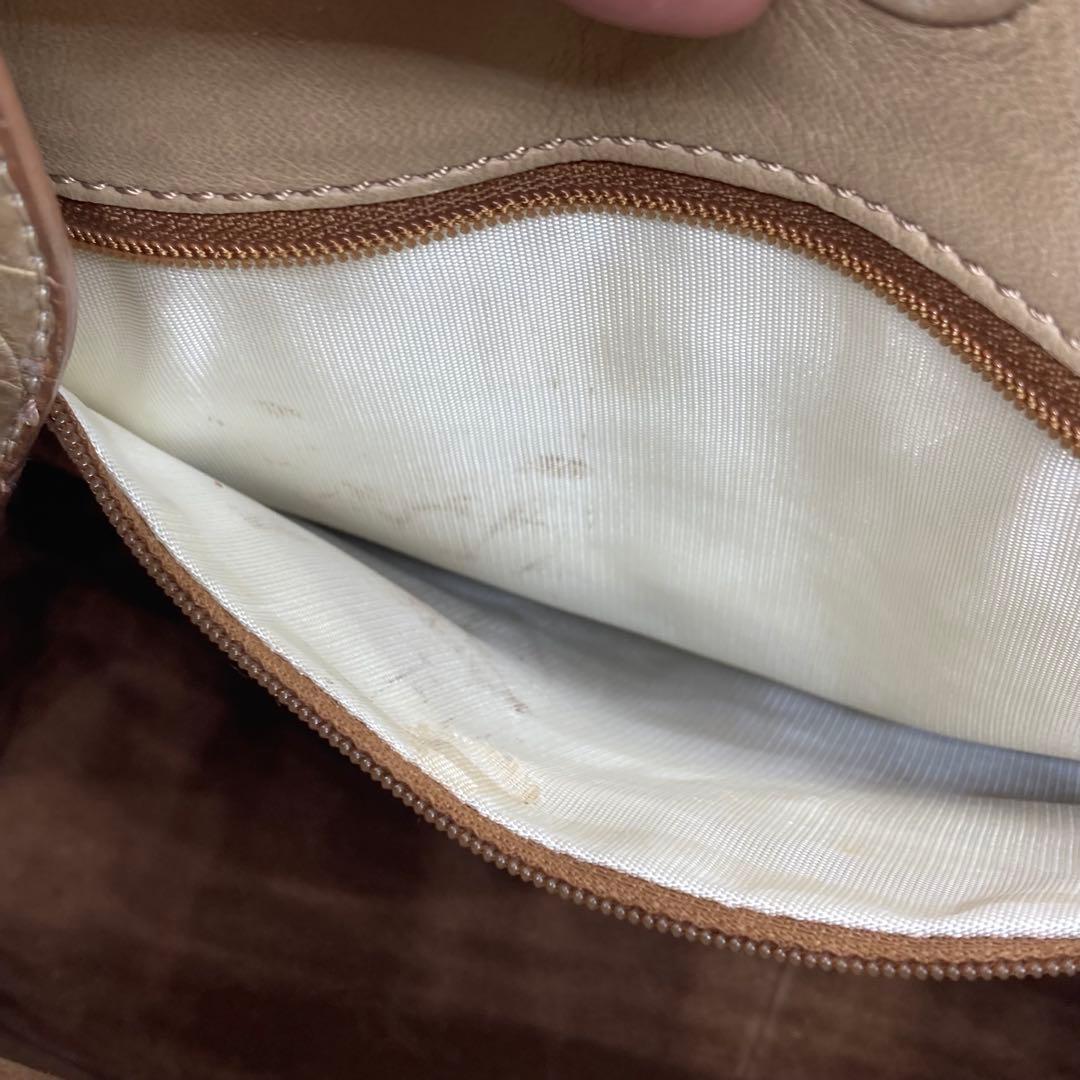 ⭐️ 定価数十万 マウロゴヴェルナ 本革 クロコダイル ワニ革 バッグ　イタリア製