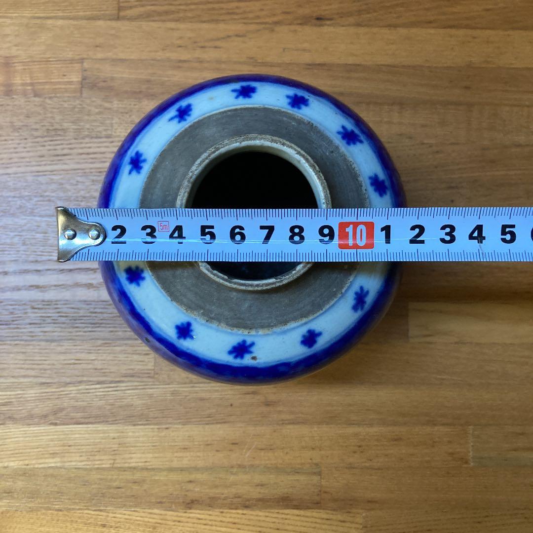 中国清時代　染付壺