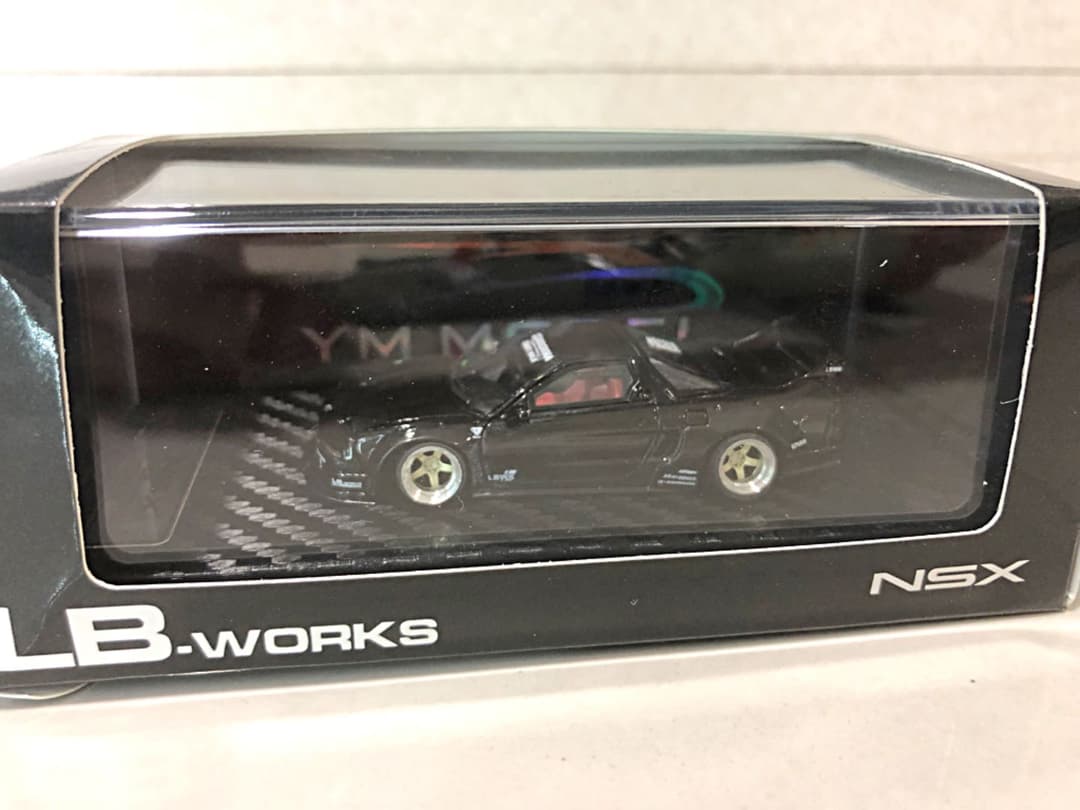 1/64 ym model ホンダ LBWK advan nsx 深リムカスタム