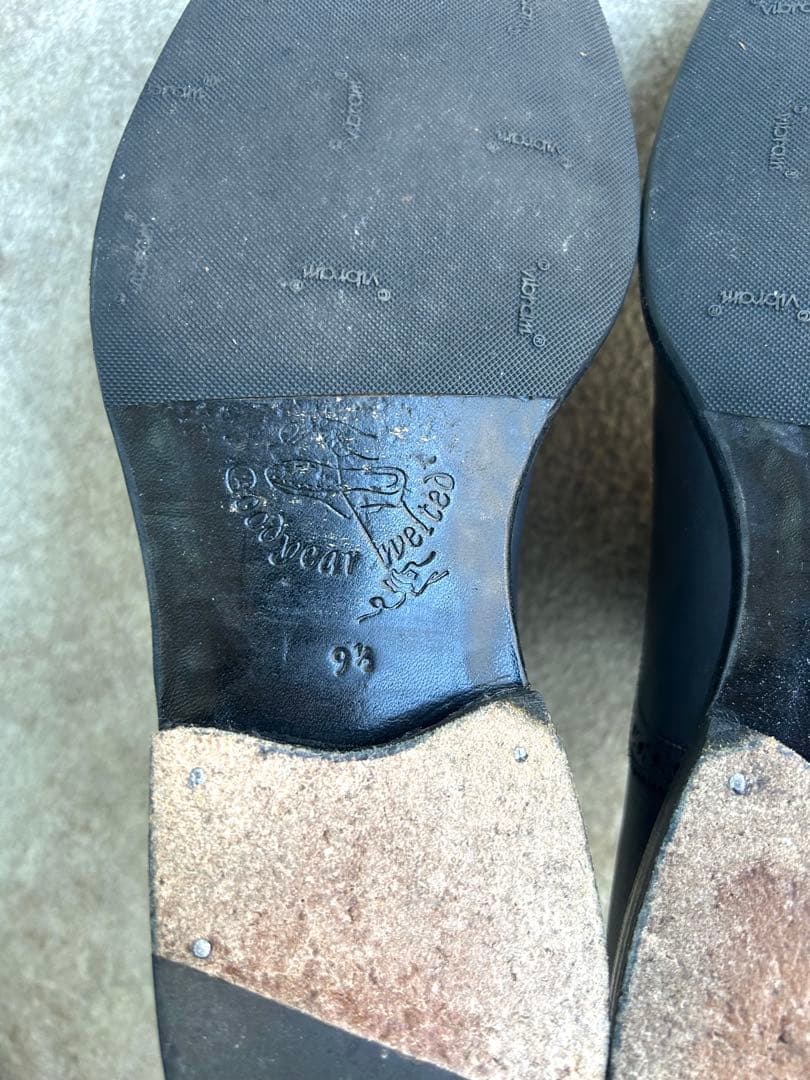 【美品】ジャランスリワヤ　クォーターブローグ　グレー　シューキーパー付