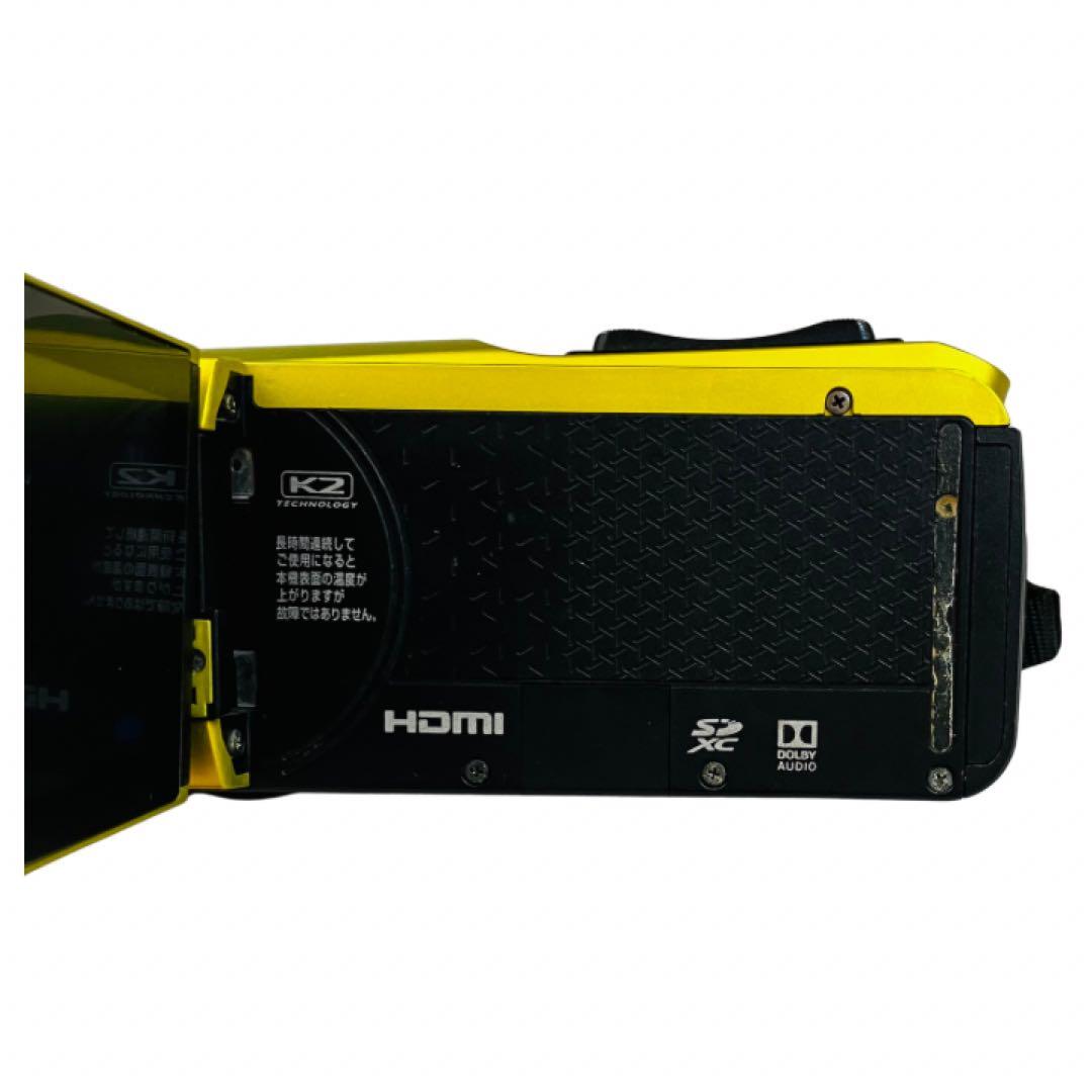 JVCKENWOOD ビデオカメラ シトロンイエローGZ-R480-Y