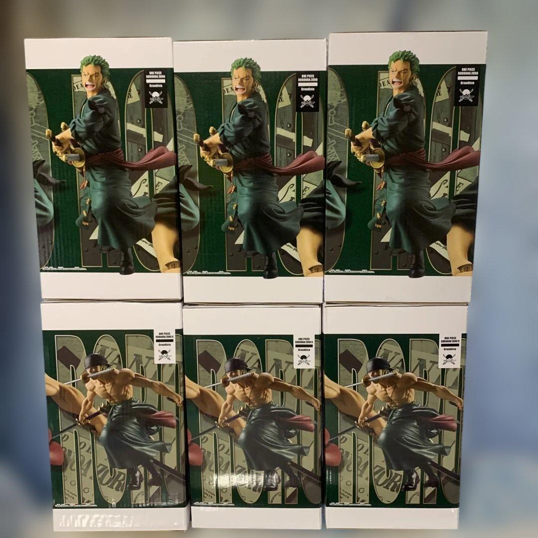 Grandista ゾロ フィギュア 6個セット