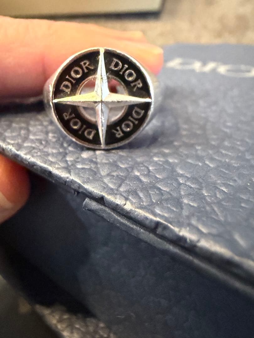 ★正規品★ Mサイズ★DIOR × STONE  シグネットリング