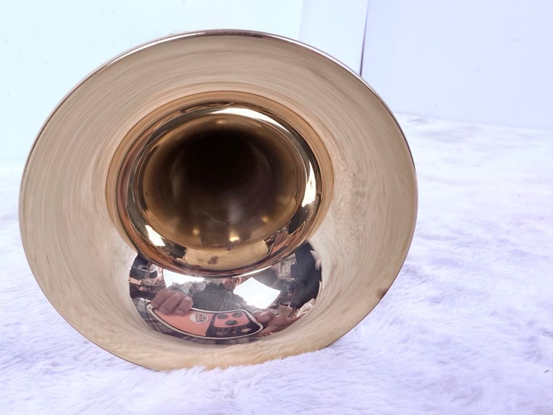 演奏確認済 ピストン良好 SAVALEY B♭トランペット マウスピース2本付