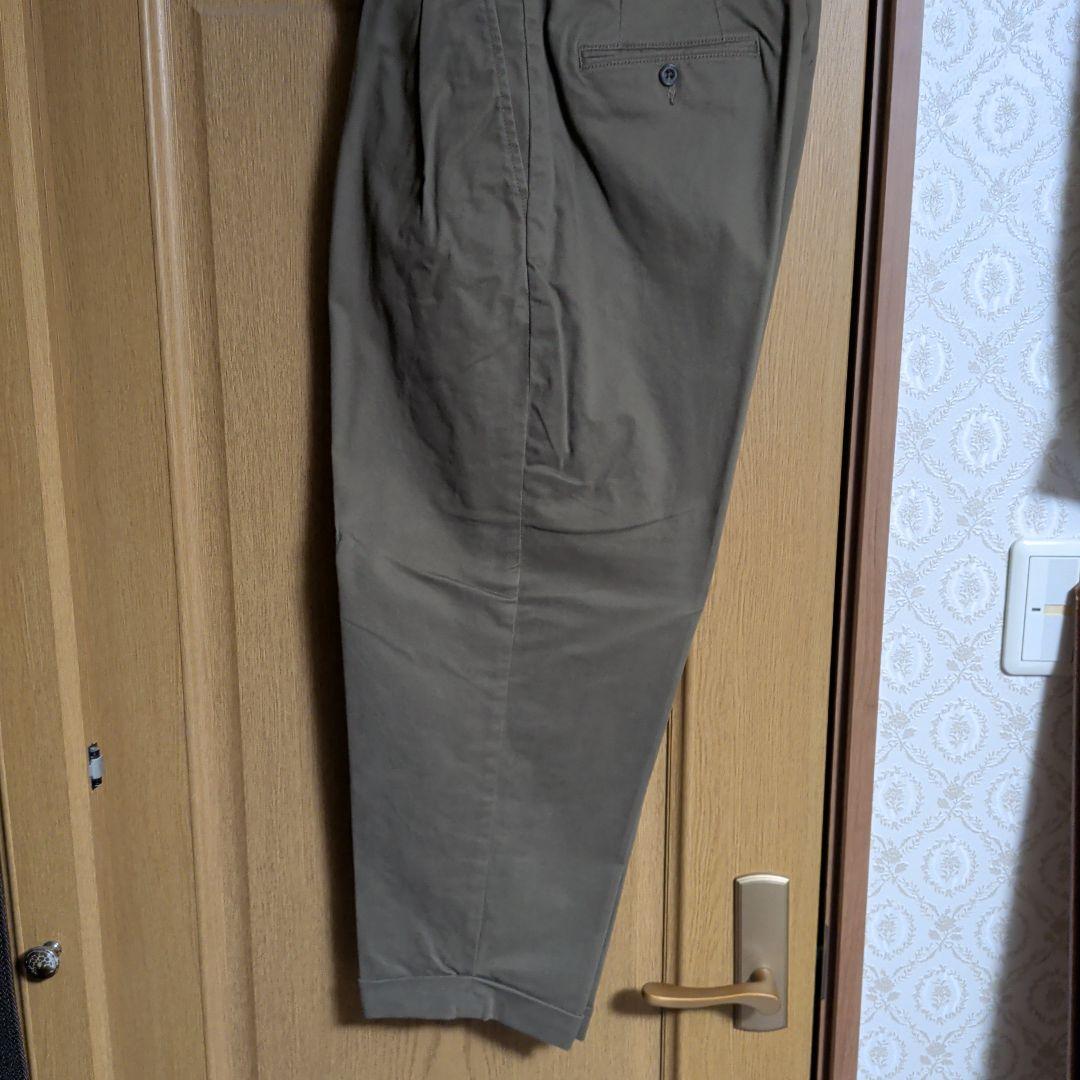 BEAMS PLUS ビームスプラス　ツープリーツテーパードパンツ