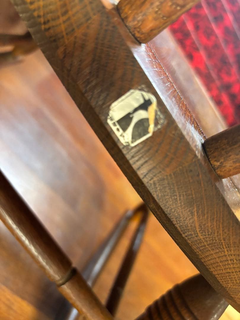 引き取り限定価格　飛騨産業 キツツキ 木製 ロッキングチェア