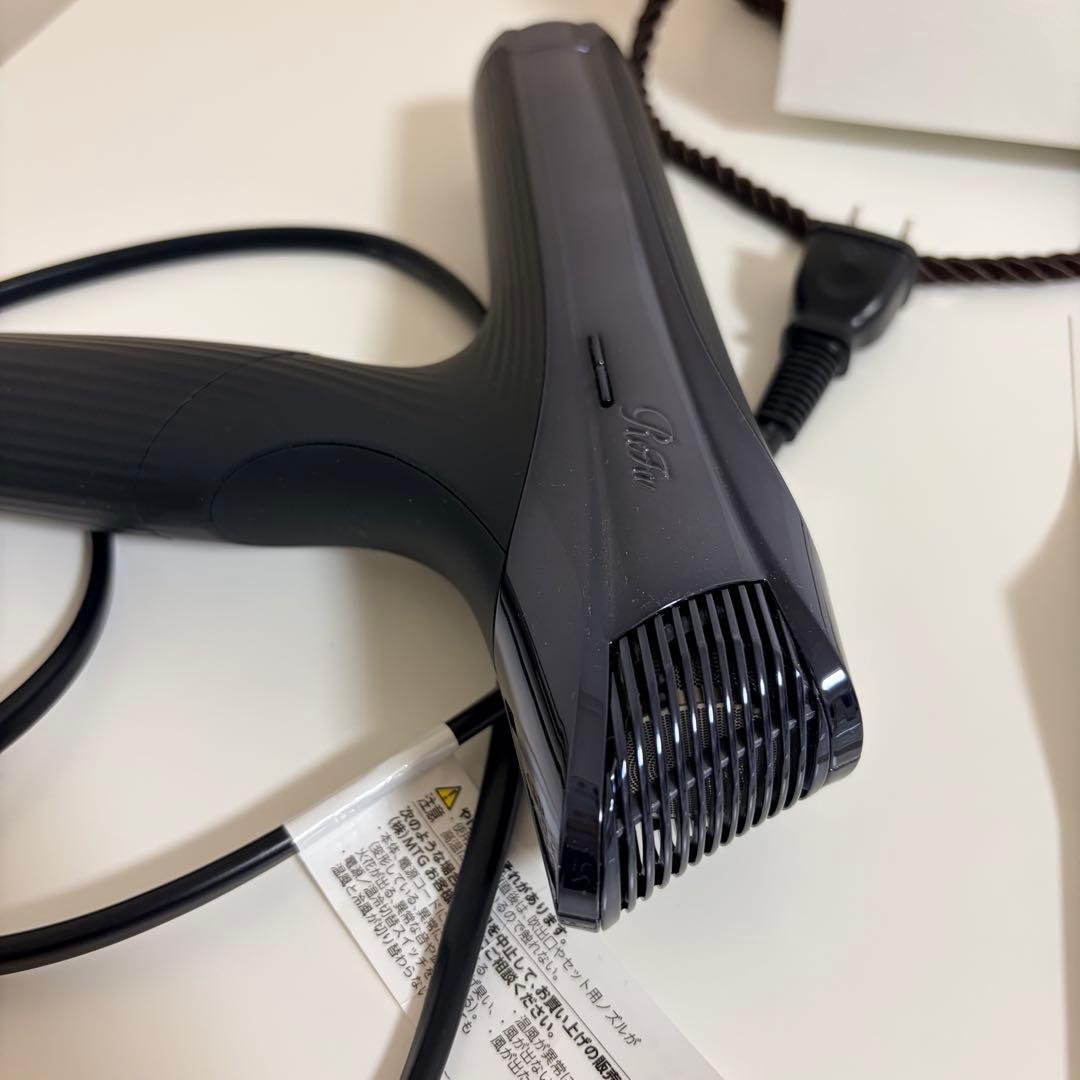 ReFa リファビューテック ドライヤー Ｓ＋ ブラック 領収証つき