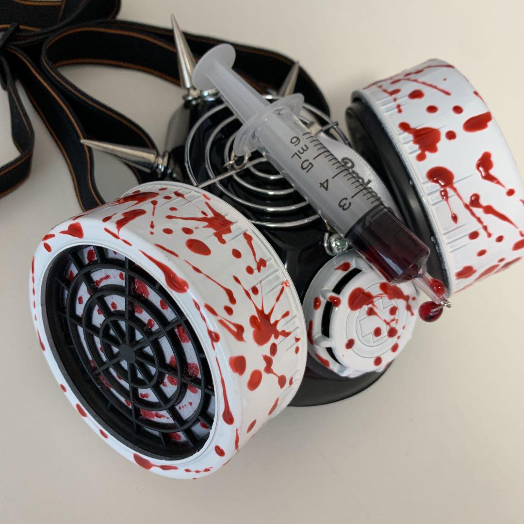 ガスマスク　コスプレ　ハロウィン　ハンドメイド