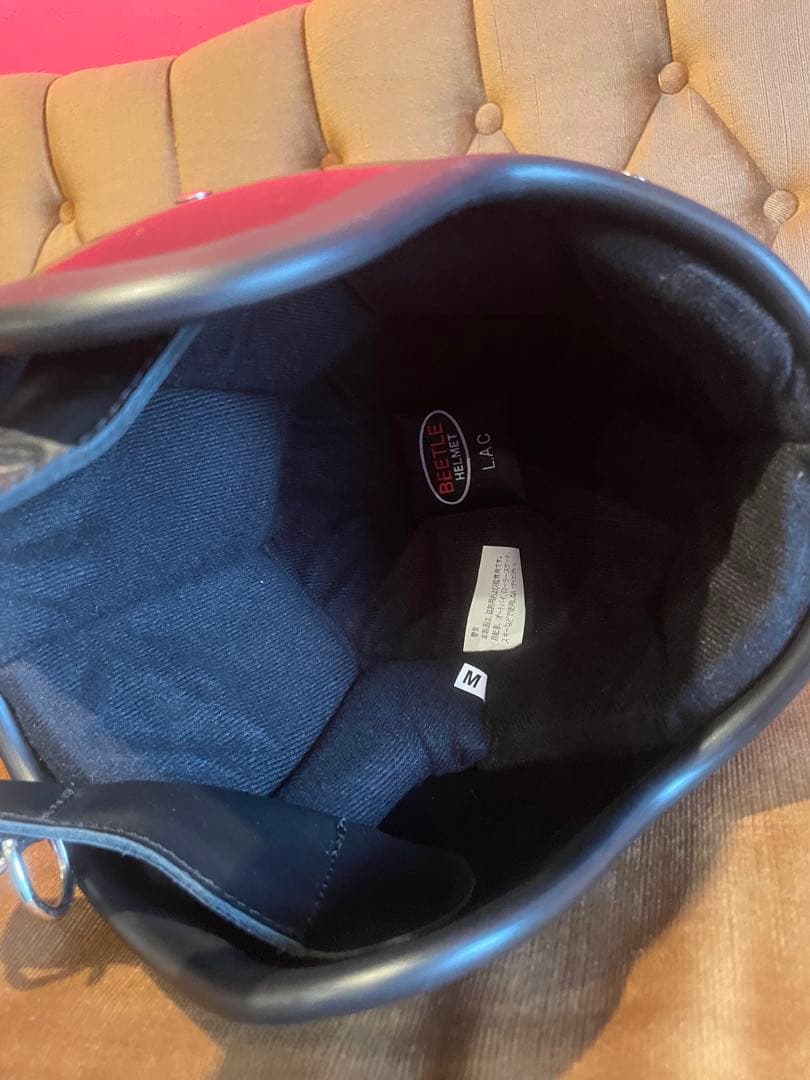 オーシャン　ビートル　BEETLE ブラック ジェットヘルメット　Mサイズ