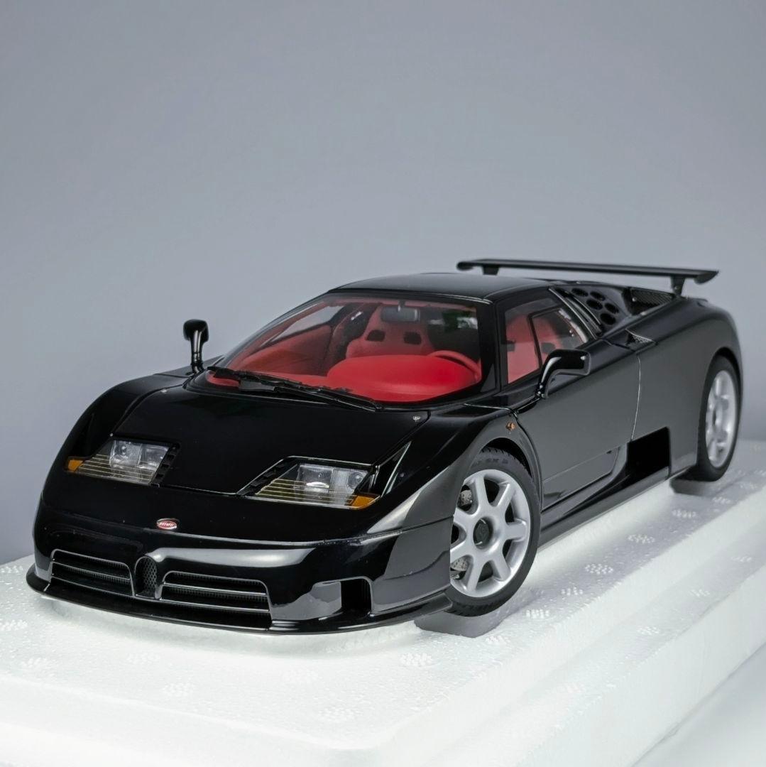 オートアート 1/18 ブガッティ EB110 SS ブラック 70919