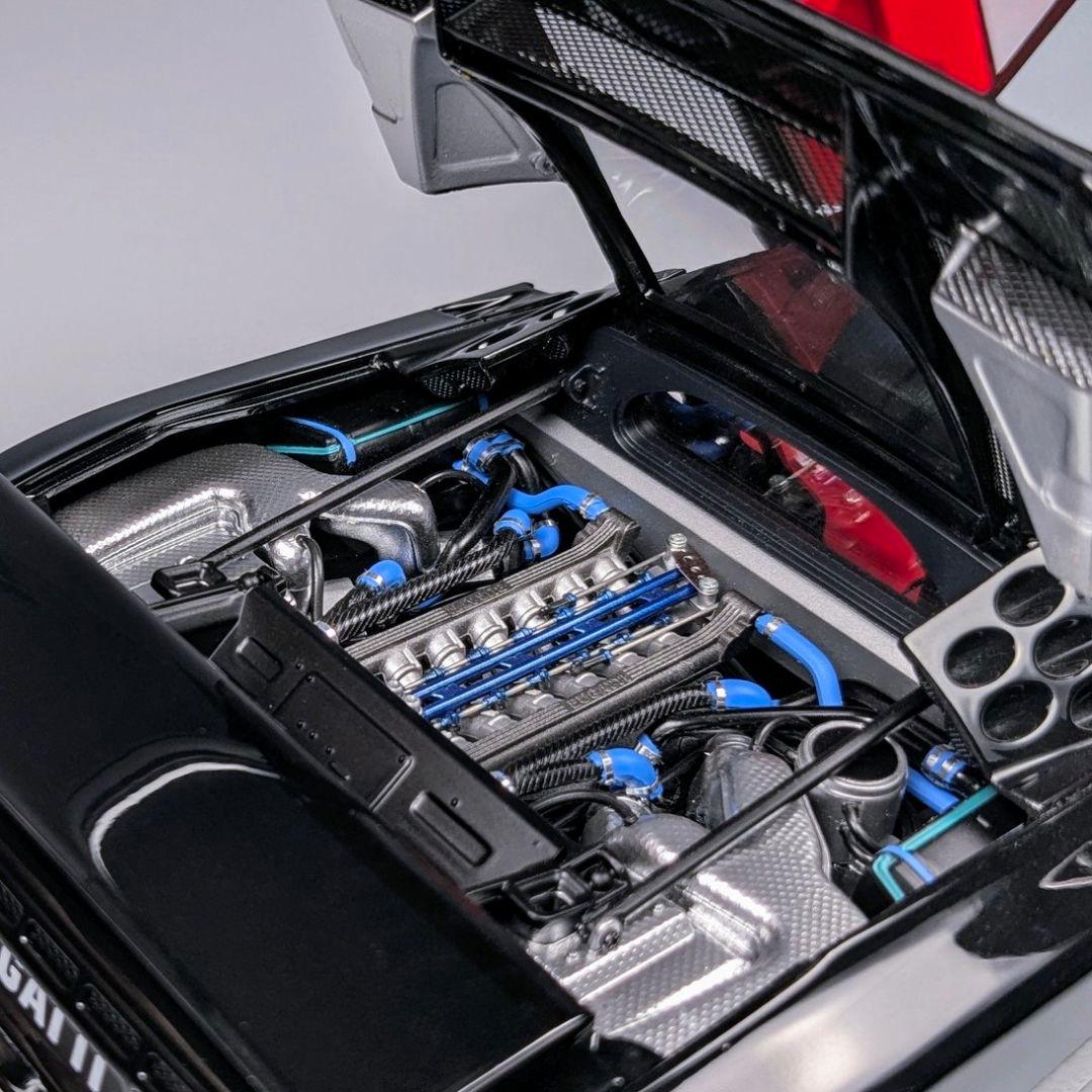 オートアート 1/18 ブガッティ EB110 SS ブラック 70919