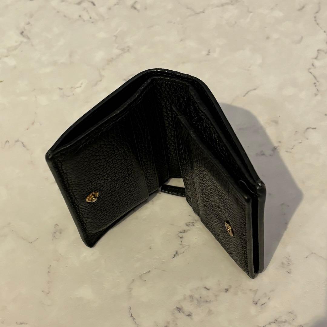 GUCCI グッチ アニマリエ 二つ折り財布 蜂 Bee ブラック 美品 箱付き